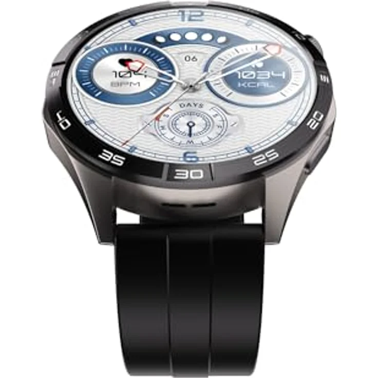 VALDUS VG52 PRO (2025) Grey, Gesundheitsuhr Smartwatch mit Telefoniefunktion, 1,43 Zoll AMOLED Display, 2GB RAM, 16GB ROM, 750mAh Akku, GPS, WLAN, Bluetooth – Bild 4