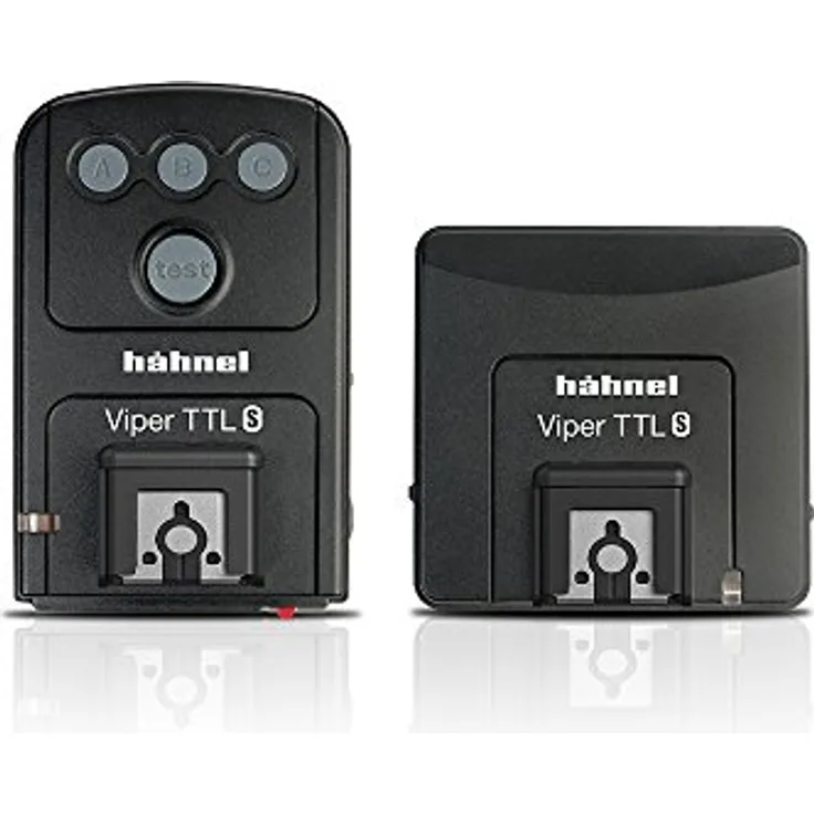 Hähnel Viper TTL Wireless-Fernauslöser Sony Set, Fernauslöser mit DCM, Reichweite über 100 m, Schwarz