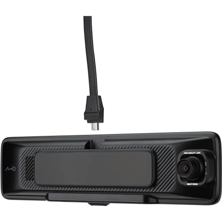 Mio™ MiVue R850T Dashcam Auto vorne hinten mit 2.5K HDR-Aufnahmen & STARVIS CMOS Sensor für scharfe Bilder Tag & Nacht I Echtzeit-Backup des Dash Cam Spiegels Dank Highspeed WLAN I GPS Auto Kamera – Bild 4