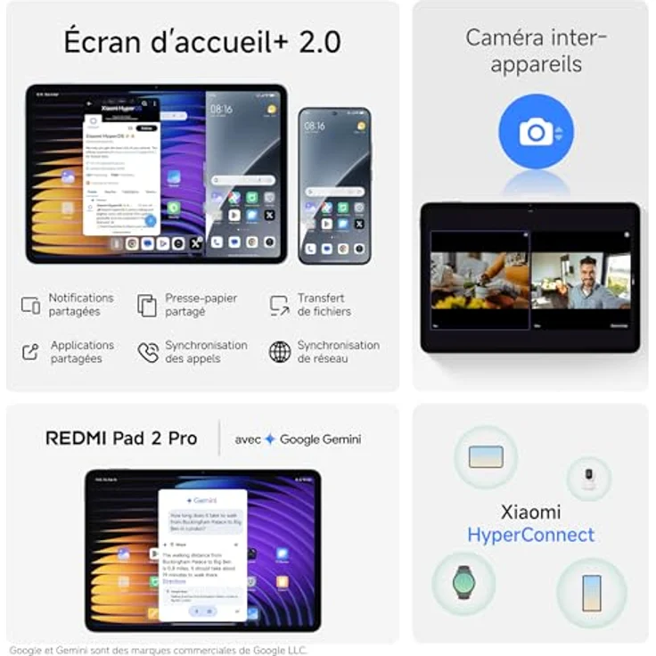 XIAOMI Redmi Pad 2 Pro, Tablet mit 6 GB RAM und 128 GB ROM, Graphite Gray – Bild 5