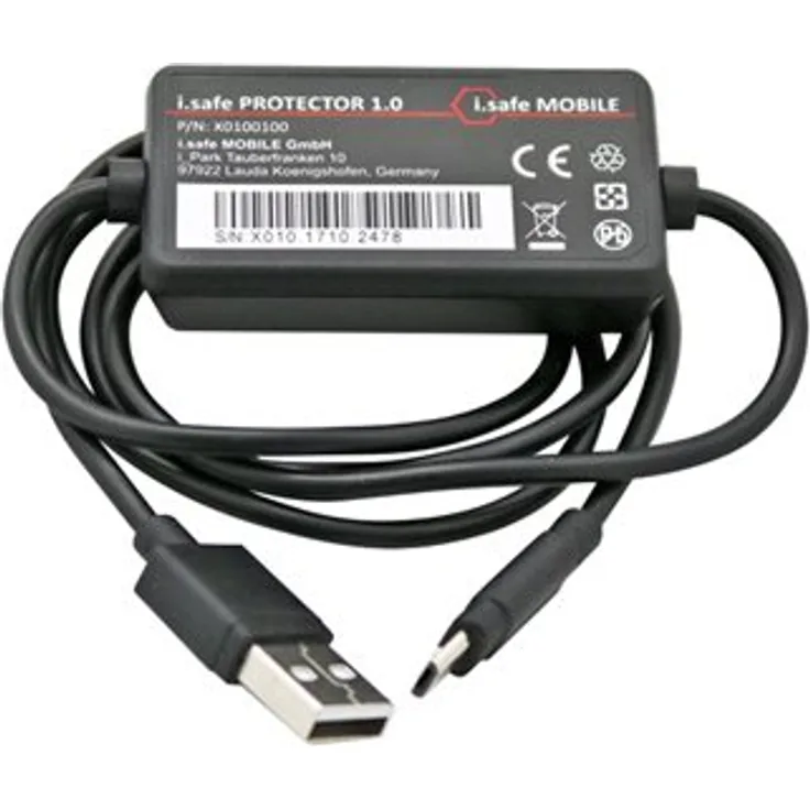 REALWEAR USB-Kabel m. Ladeschutz HMT-1Z1, Micro-USB-Kabel mit Sicherheitsbox