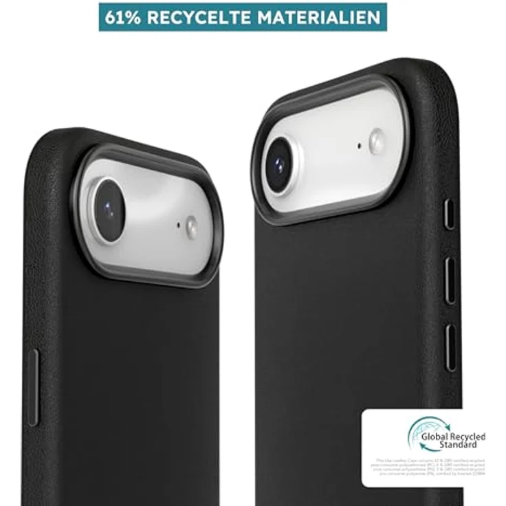 VONMÄHLEN Handyhülle Like Leather Case, eleganter Schutz aus veganem Leder mit Mikrofaserfutter für iPhone, umweltfreundlich und pflegeleicht – Bild 4