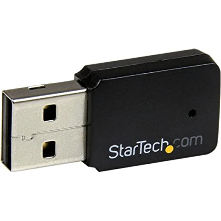 StarTech.com USB 2.0 AC600 Mini Dual Band Wireless-AC Wlan Adapter, 1T1R 802.11ac WiFi Netzwerkadapter, 2,4 GHz - 5 GHz Mini Stick – Bild 4