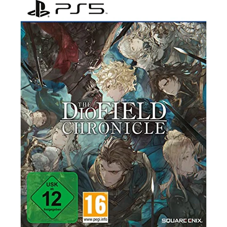 SQUARE ENIX The DioField Chronicle (Amazon Exklusive) für PlayStation 5, inkl. Steelbook, strategische Echtzeitkämpfe in fantasievoller Welt – Bild 1