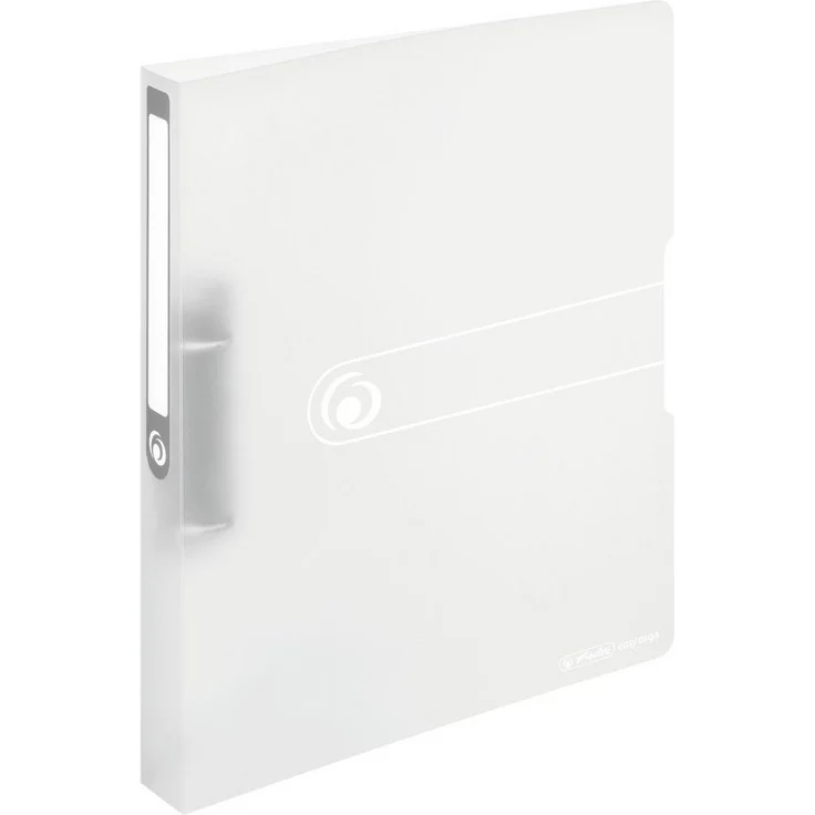 Herlitz Aktenordner Herlitz Ringbuch / DIN A4 / 2-Ringmechanik / PP / 38mm / transparent K – Bild 1