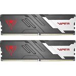 Patriot Viper Venom DDR5 64GB (2 x 32GB) 6400MT/s UDIMM Desktop Gaming Memory KIT - PVV564G640C32K, DDR5 Arbeitsspeicher in schwarz mit XMP 3.0 für automatisches Übertakten