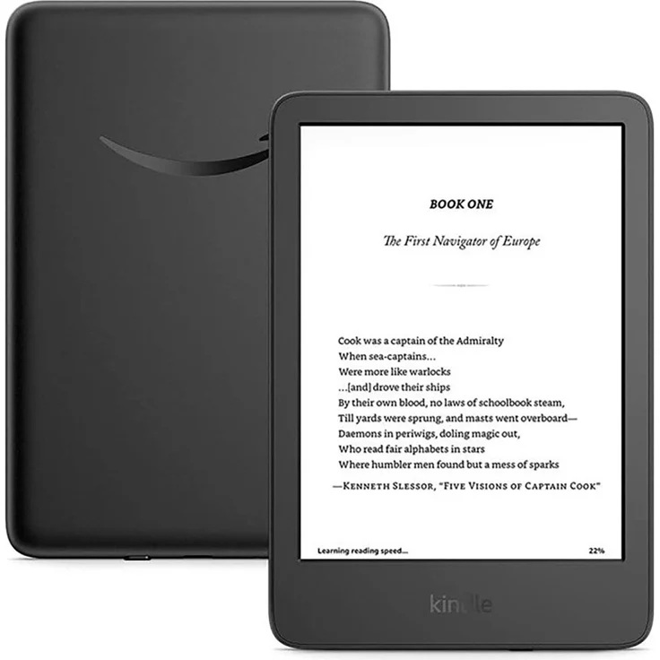 Amazon Kindle 2024, E-Book-Reader mit 16 GB Speicher, schwarz mit Werbung