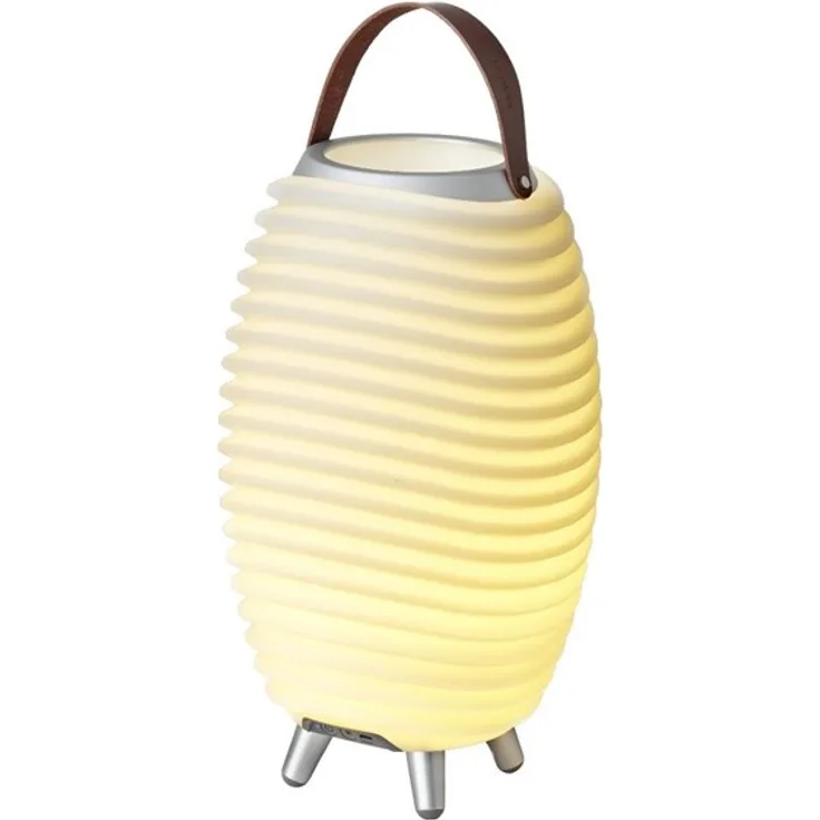 Kooduu Synergy 35, Tragbarer Bluetooth-Lautsprecher mit dimmbarer LED-Lampe, Weinkühler und 10W Full-Range Lautsprecher
