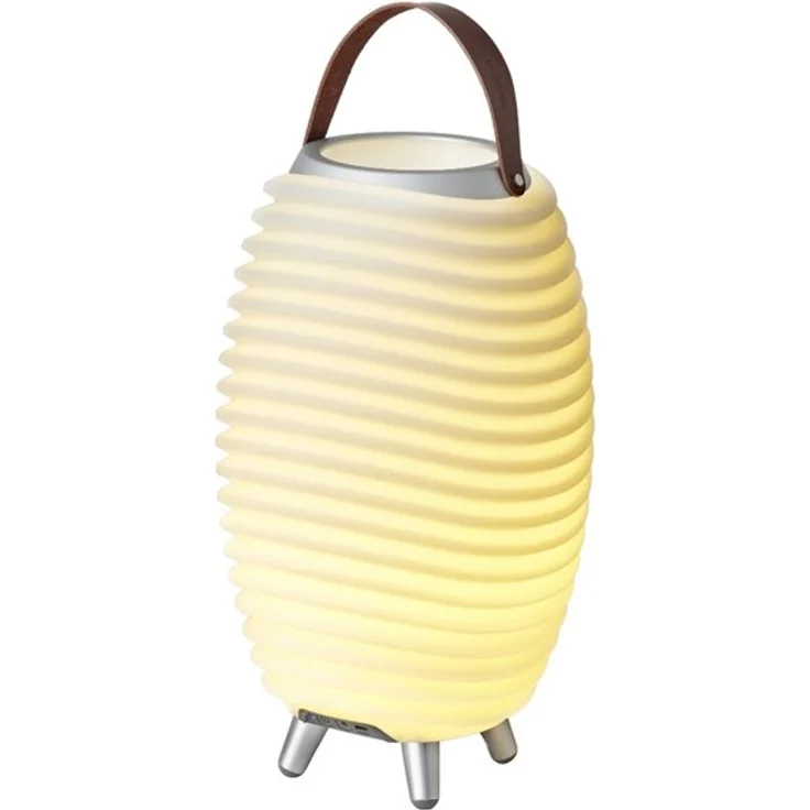 Kooduu Synergy 35, Tragbarer Bluetooth-Lautsprecher mit dimmbarer LED-Lampe, Weinkühler und 10W Full-Range Lautsprecher