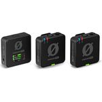 RØDE Wireless PRO Kompakt-Funkstrecken-Set mit Timecode, 32-Bit Float On-Board-Aufnahme, 2 Lavalier-Mikrofonen und Ladecase für Videoaufnahmen und Content Creation