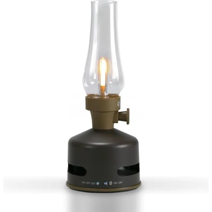 KOOKOO MoriMori Design-Leuchte mit Lautsprecher - (choco-brown) – Bild 1