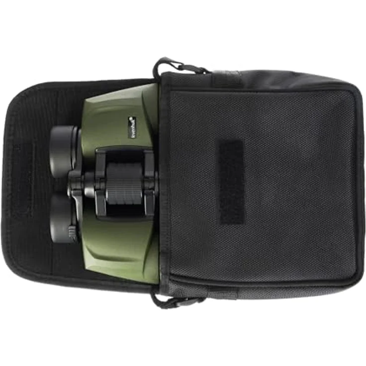 Levenhuk Army 8x40 Kompaktes, Robustes Fernglas für Vogelbeobachtung, Wandern und Camping mit Mehrfach Vergüteter Optik und Absehen, Schwarz – Bild 4