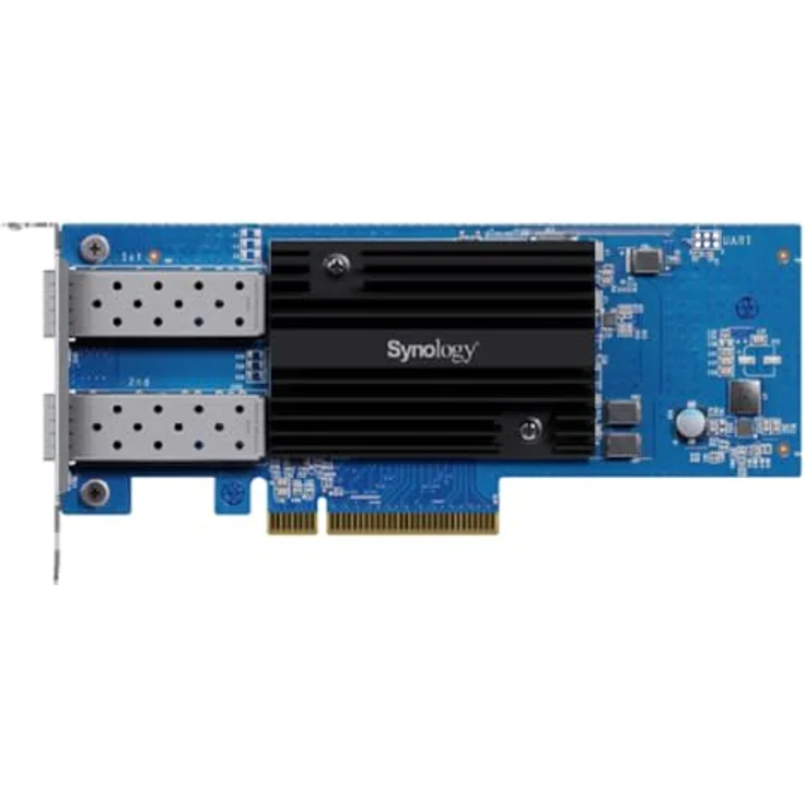 Synology E25G30-F2 Netzwerkkarte, 25GbE-Anschlüsse, mit CPU-Offloading-Technologie