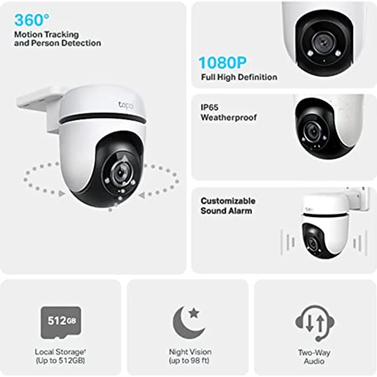 TP-Link Tapo TC40 V1 - Netzwerk-Überwachungskamera – Bild 2