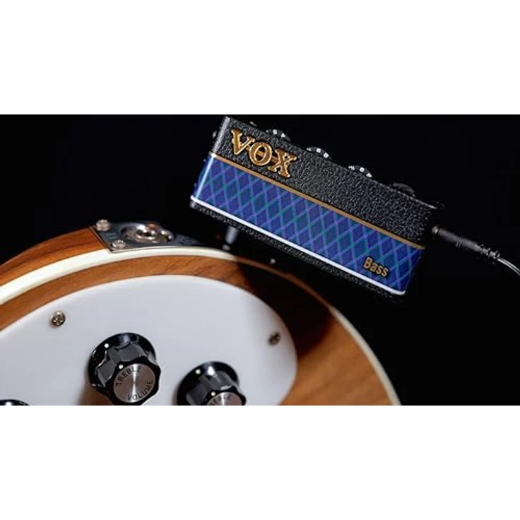 Vox amPlug3 Bass, Kopfhörerverstärker mit klassischem Basssound und Overdrive, Schwarz, Blau – Bild 4