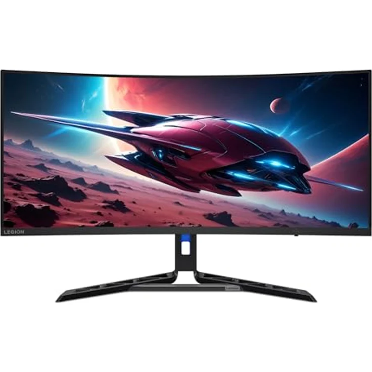 Lenovo Legion R34w-30 | 34" UWQHD Curved Gaming Monitor | 180Hz | 0,5ms Reaktionszeit | AMD FreeSync Premium | schwarz – Bild 1