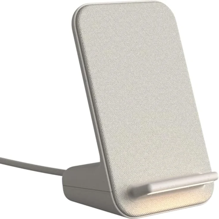 Doro Wireless Charger für Aurora Modelle, kabelloses Ladegerät im stilvollen Beige mit freihändiger Videokonferenzfunktion – Bild 2