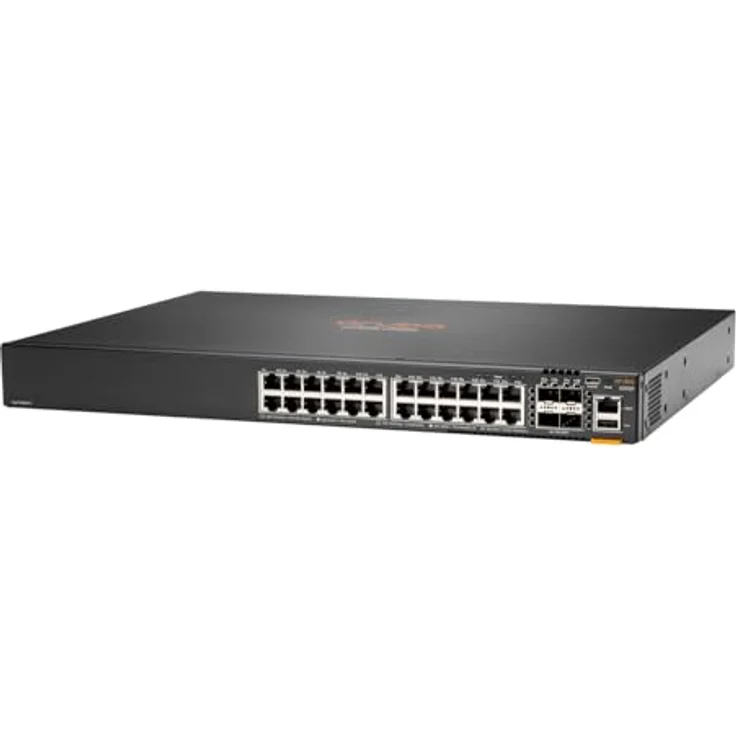 Aruba HPE Networking CX 6200F 24G 4SFP+ Switch, 24-Port Netzwerk Switch mit cloud-orientiertem Design und PoE-Unterstützung – Bild 2