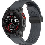 INF Armband für Garmin Epix Pro 47 mm / Fenix 7 / Fenix 7 Pro, 22 mm Silikon-Uhrenarmband, wasserdicht, atmungsaktiv mit Schnellverschluss-Design