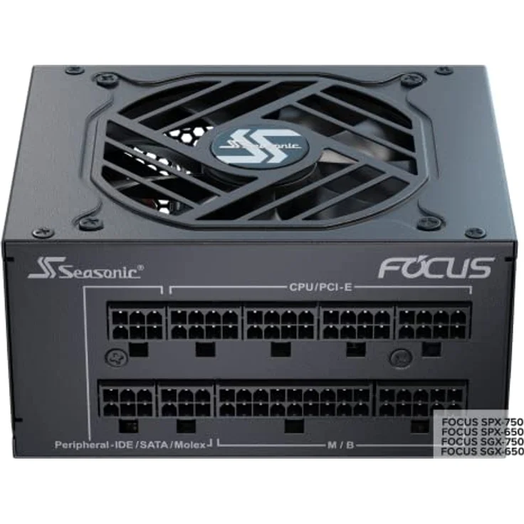 Seasonic Netzteil 650W FOCUS-SPX-650 Modular (80+Platinum) – Bild 2
