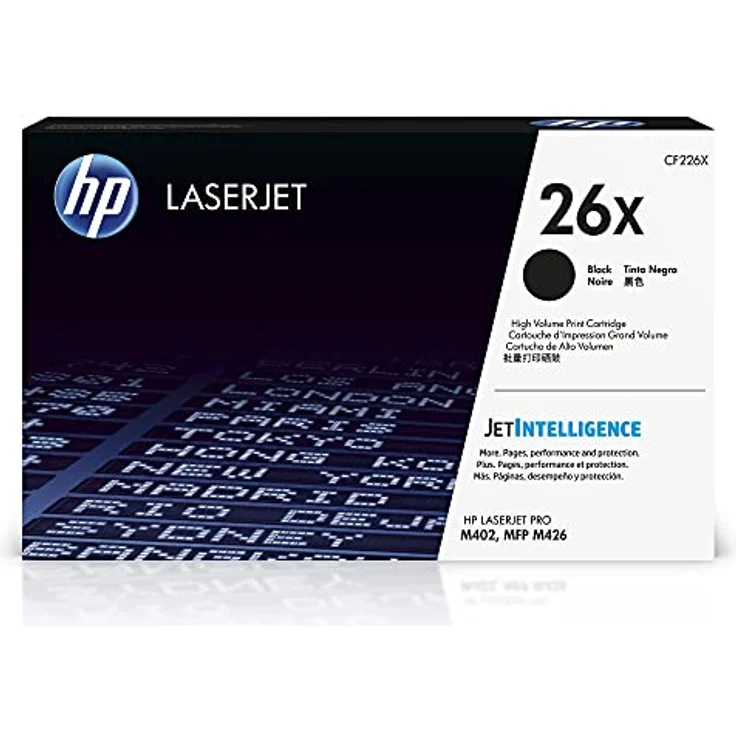 HP 26X (CF226X) Schwarz Original Toner mit hoher Reichweite für HP Laserjet Pro M402, HP Laserjet Pro M425 – Bild 2