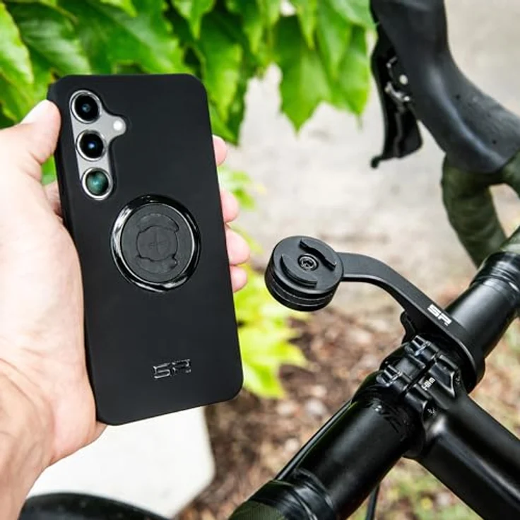 Sp Connect Gravel Bike Mount Pro SPC+, Smartphone Halterung mit CNC-gefräster Aluminiumkonstruktion, schwarz – Bild 5