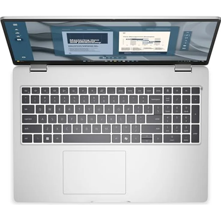 Dell Pro 16 PC16255, 16" Notebook mit AMD Ryzen AI 5 340, 16 GB RAM, 512 GB SSD, Silber – Bild 5