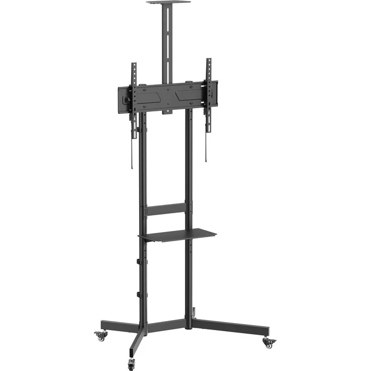 Equip TV-Wagen ECO, TV-Trolley für 37"-70" Flachbildfernseher, höhenverstellbar, max. 70 kg, schwarz