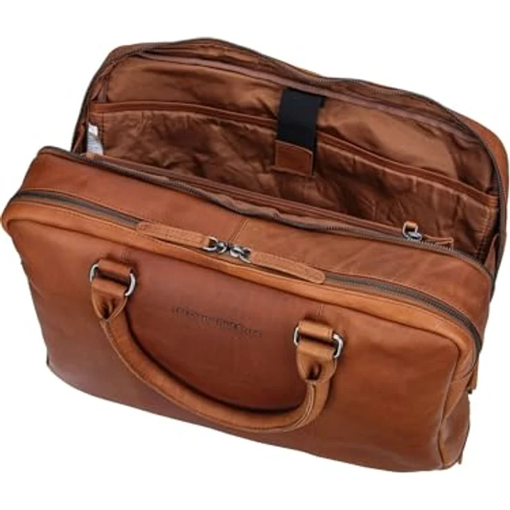 The Chesterfield Brand Boston - Aktentasche 15" 41 cm cognac, Business-Tasche mit reichhaltiger Ausstattung – Bild 5