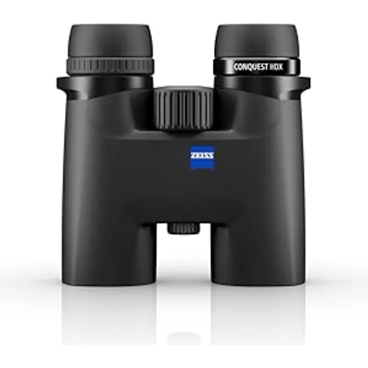 Zeiss Conquest HDX Fernglas 8x32 Wasserdicht, Kompakt mit LotuTec T* HD beschichtetem Glas für optimale Klarheit bei allen Wetterbedingungen für Vogelbeobachtung, Jagd, Sightseeing, Schwarz