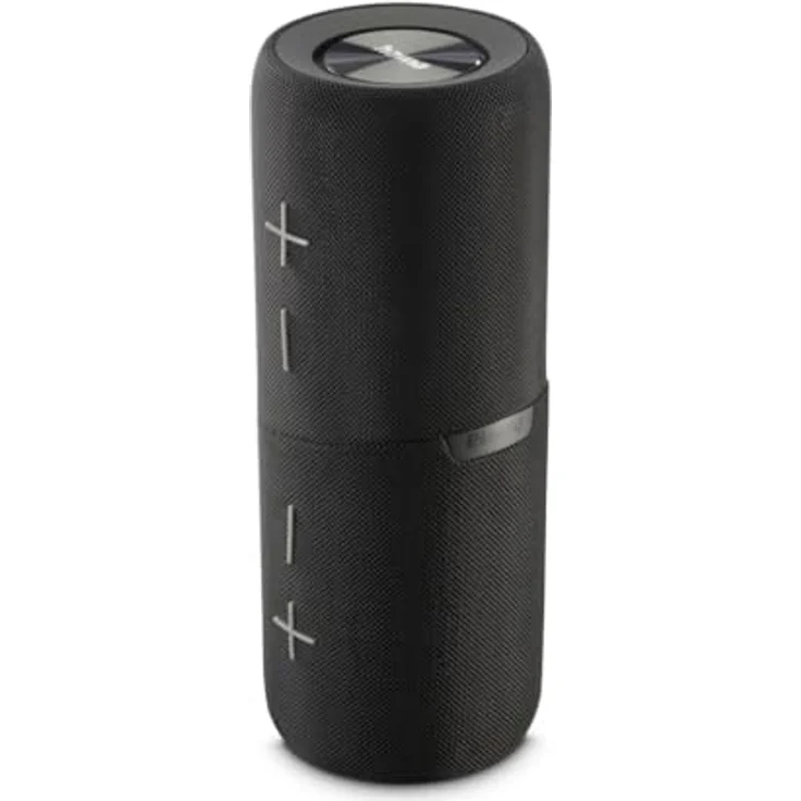 Hama Twin 4.0, 30 W Bluetooth Lautsprecher IP67, teilbar, bis 12 h Laufzeit, schwarz – Bild 2