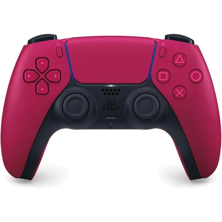 Sony DualSense Wireless Controller für PlayStation 5, Cosmic Red, haptisches Feedback, adaptive Trigger, ergonomisches Design, integrierter Lautsprecher und Mikrofon, USB-C-Aufladung