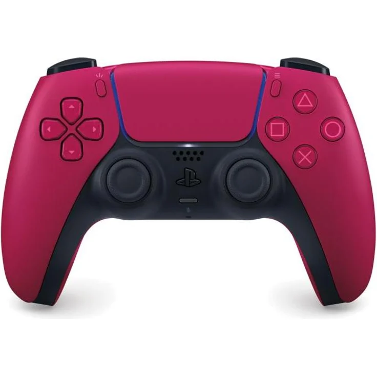 Sony DualSense Wireless Controller für PlayStation 5, Cosmic Red, haptisches Feedback, adaptive Trigger, ergonomisches Design, integrierter Lautsprecher und Mikrofon, USB-C-Aufladung