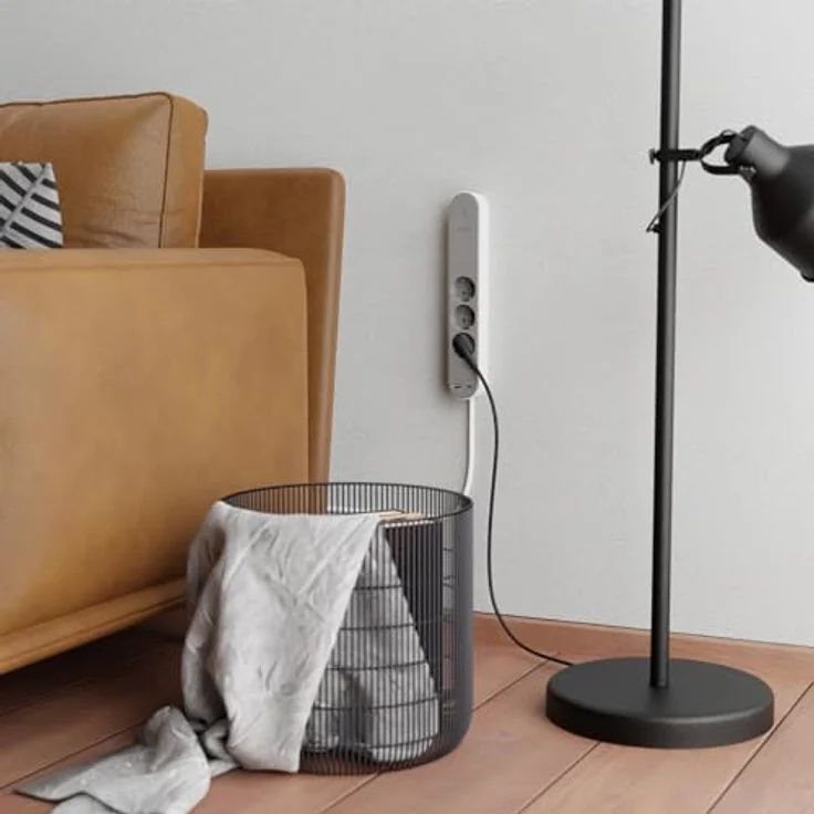 Hombli Steckdosenleiste, smarte Steckdosenleiste (3 x, 1.50 m) mit 1x USB-A, 1x USB-C. – Bild 4