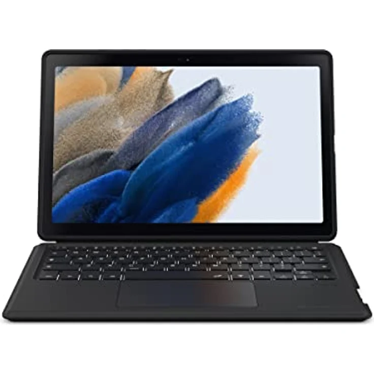 Samsung Galaxy Tab A8 Gehäuse - Gecko Keyboard Cover 2.0 - QWERTZ - Grau – Bild 4