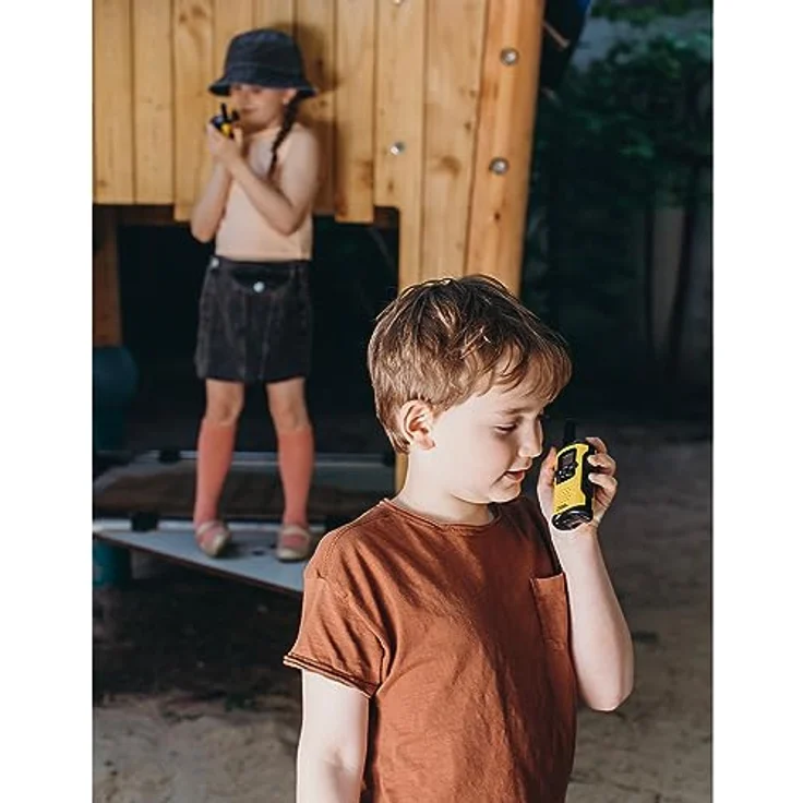 NATIONAL GEOGRAPHIC Walkie Talkie Walkie-Talkies für Kinder im 2er-Set mit hoher Reichweite und Frei-Hand-Funktion – Bild 4