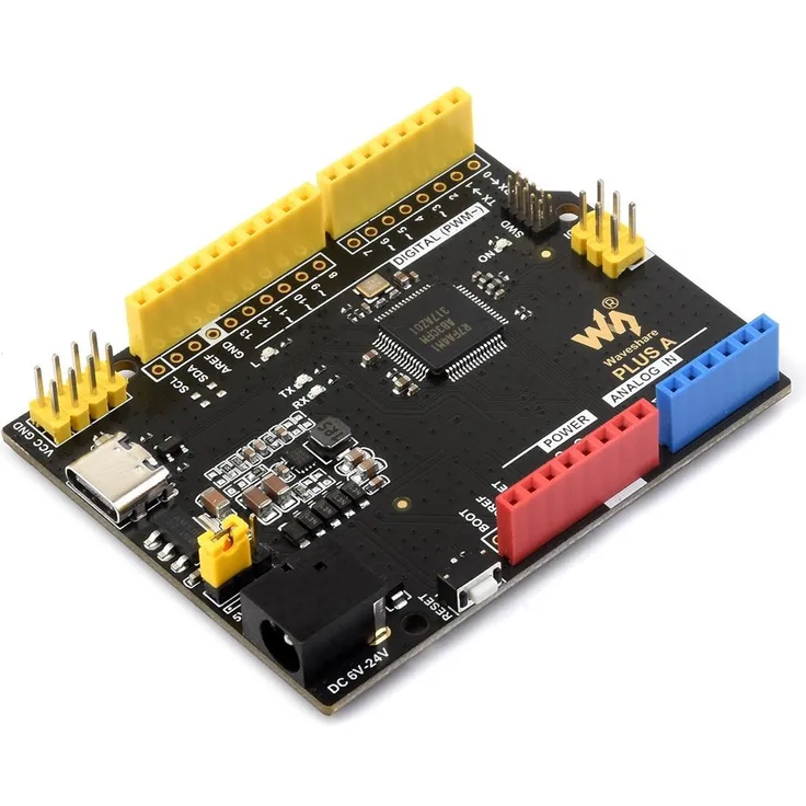 Sertronics WaveShare R7FA4 PLUS A Entwicklungsboard, R7FA4M1AB3CFM, 256 KB Flash, kompatibel mit Arduino UNO R4 Minima