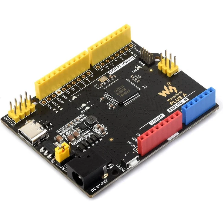 Sertronics WaveShare R7FA4 PLUS A Entwicklungsboard, R7FA4M1AB3CFM, 256 KB Flash, kompatibel mit Arduino UNO R4 Minima