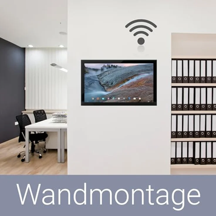 XORO MegaPAD 2404 V7, 24" (61 cm) Tablet-PC mit FullHD Multitouch IPS Display, Android 13, 64Bit SixCore CPU, 4GB RAM, 64 GM Speicher, Dual WLAN, GigaBit LAN, Bluetooth, Mikrofon, Kamera – Bild 4