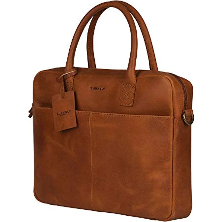 Burkely Vintage Jack Aktentasche Leder 37 cm Laptopfach, Schwarzes Business-Modell – Bild 3