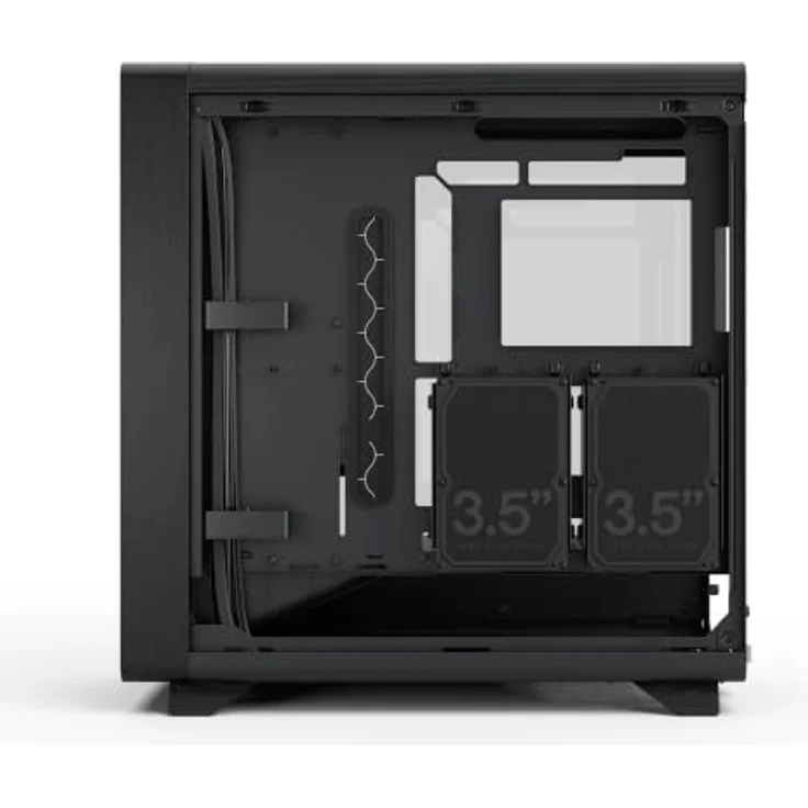 Fractal Design Summit Ambience Blackout TG, PC-Gehäuse für ATX und eATX Mainboards, 7 Lüfterplätze, schwarz – Bild 12
