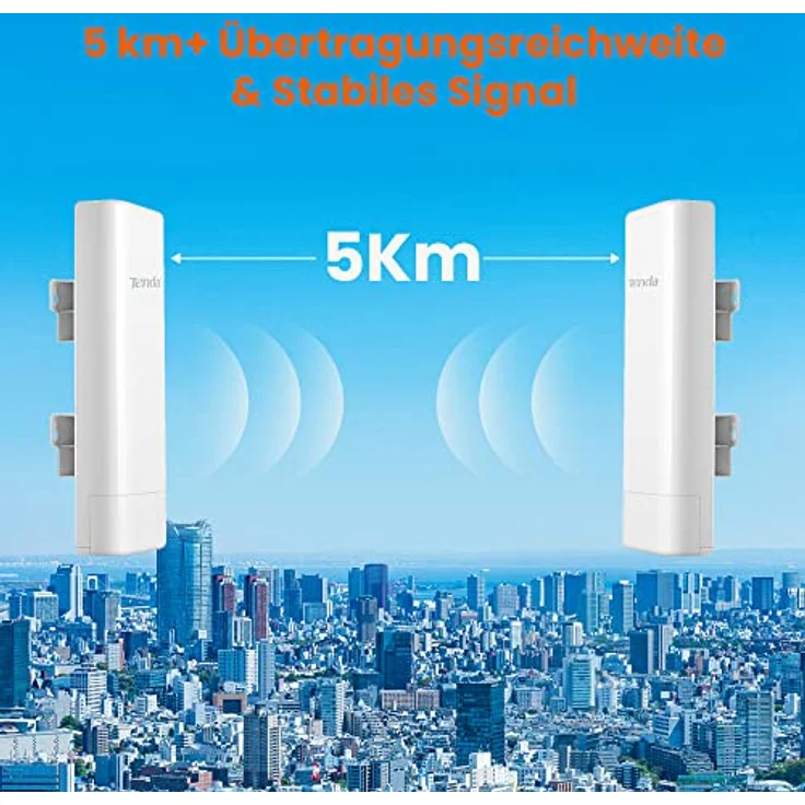 Tenda O3 150Mbit-s Energie Über Ethernet (PoE) Unterstützung Weiß WLAN Access Point (429015) – Bild 3