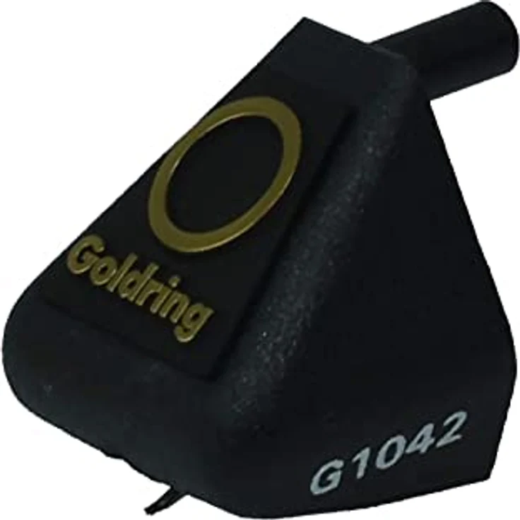 Goldring GL0150M Ersatzdiamanten, Schwarz - Ersatzdiamanten für Goldring 1040/42 Diamant, passend für Budget- und mittelgroße Plattenspieler. – Bild 1