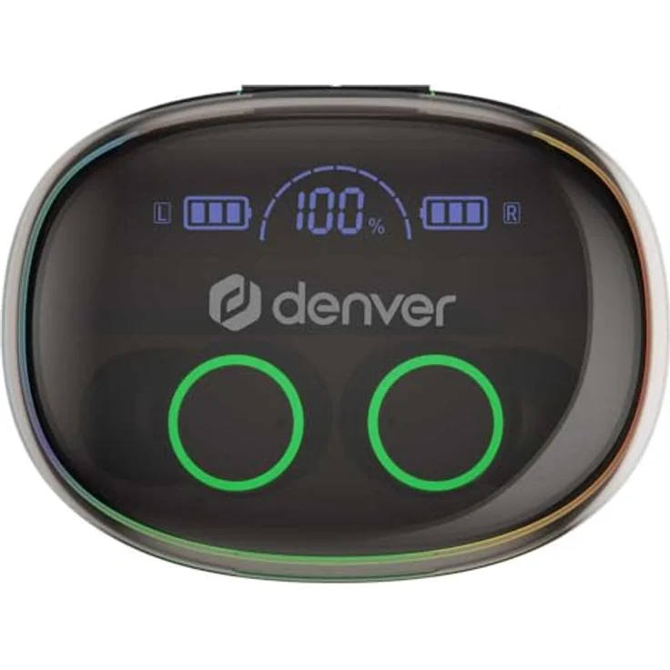 Denver Electronics WTK-441, Funkkopfhörer mit 8 Kanälen und 2000 m Reichweite, inklusive Gürtelclip, für Kinder – Bild 2
