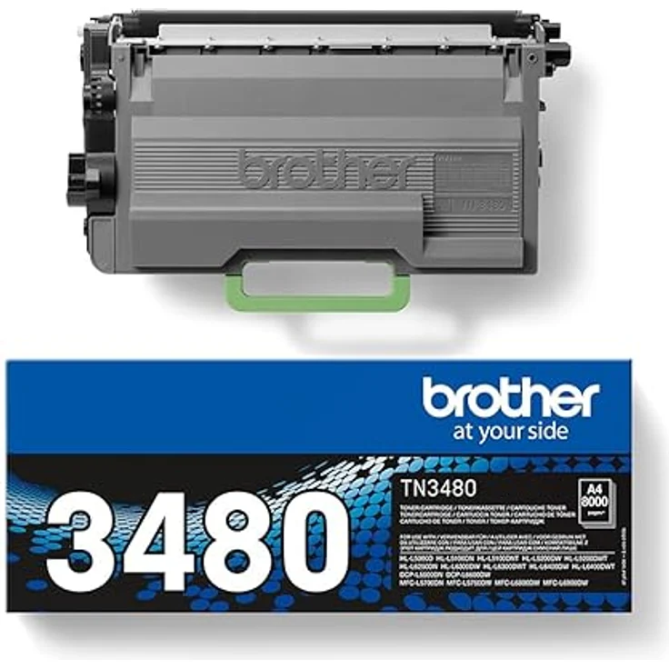 Brother Original Tonerkassette TN-3480 schwarz (für Brother HL-L5000DN, HL-L5100DN, HL-L5100DNT, HL-L5100DNTT, HL-L5200DW, DCP-L5500DN, MFC-L5700DN, MFC-L5750DW) – Bild 4