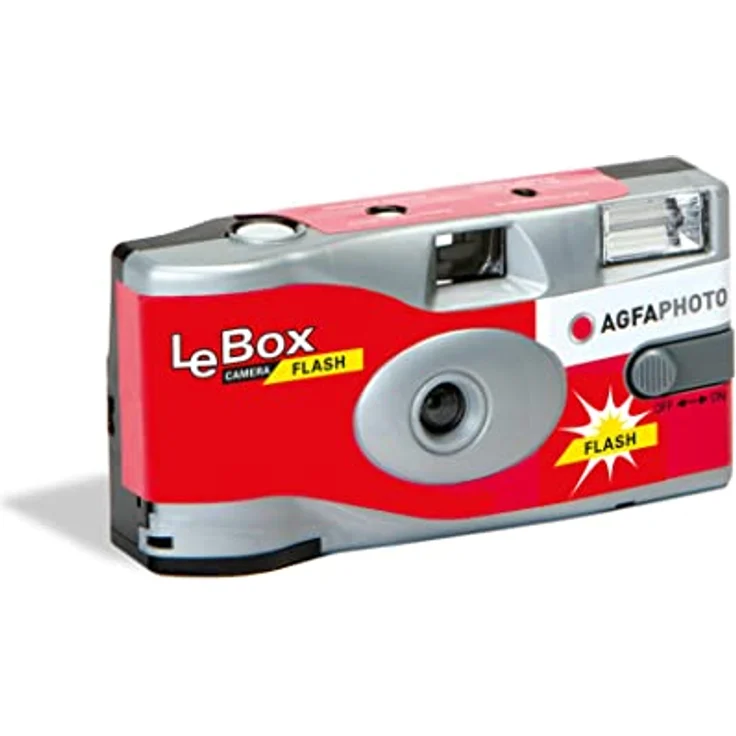 AgfaPhoto Agfa LeBox Flash 400 ASA Kompaktkamera - Blitzartig bessere Bilder – Bild 2