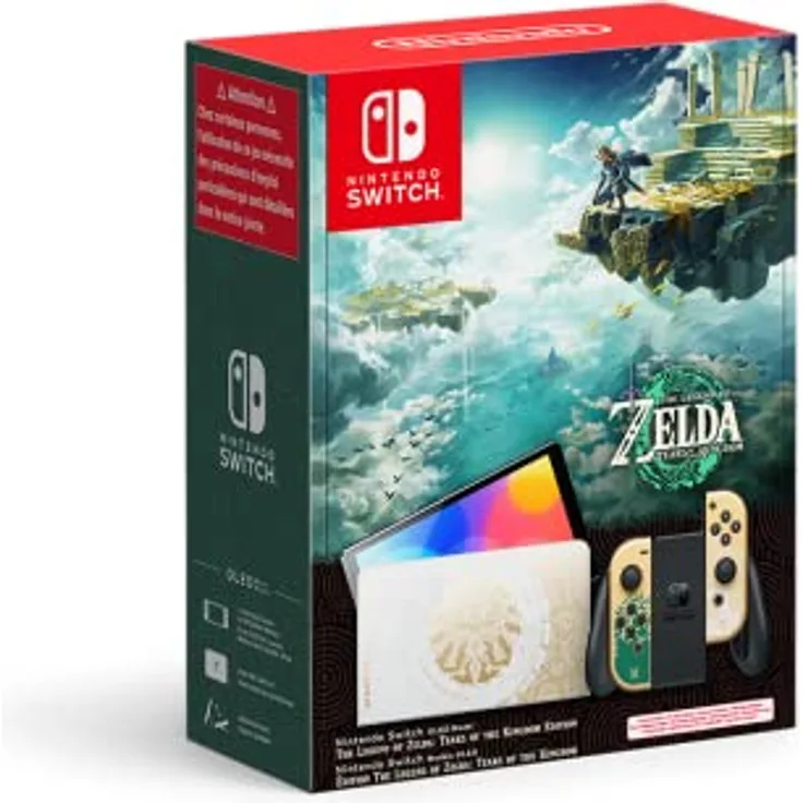 Nintendo Switch-Konsole (OLED-Modell) The Legend of Zelda: Tears of the Kingdom Edition [KEIN Spiel enthalten]