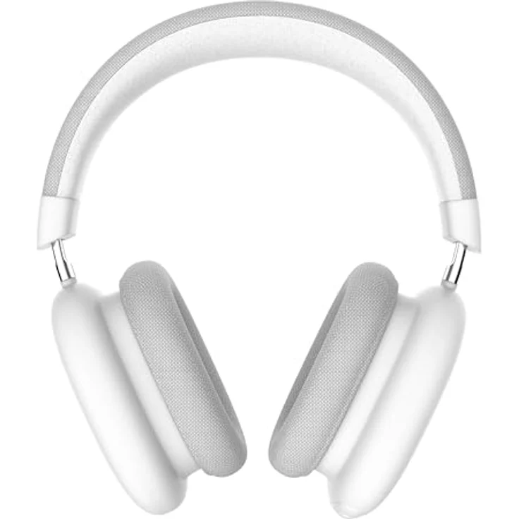 T'nB Bounce Max, Bluetooth Over-Ear Kopfhörer mit 50 Stunden Akku, integriertes Mikrofon und passive Geräuschunterdrückung - Weiß – Bild 4