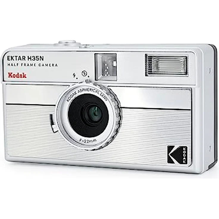 Kodak Half Frame Film Camera EKTAR H35N Silver Kompaktkamera mit innovativen Funktionen – Bild 2