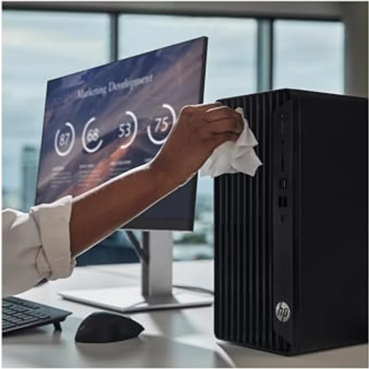 HP Desktop-PC 9M8G6AT Abe i5-12500H 16 GB RAM 512 GB SSD, Mehrfarbig – Bild 3